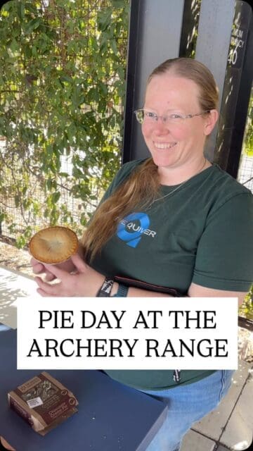 Pi(e) day is tomorrow 3/14! To celebrate we are adding a little pie day fun to our targets! 

Hit the pie pan and win prizes, like membership discounts, stickers, or even a free pie! 

See you at the range!