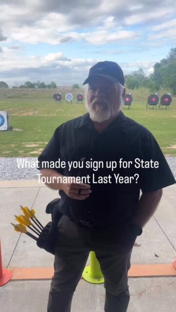We asked John Stout what it was like shooting in the Arkansas State Tournament last year…

From picking up a bow as a kid to competing on a state stage, his answer was simple: the competition was strong, the community was even stronger—and it hooked him.

Now he’s chasing the next level.
If you’ve ever thought about testing yourself, this is your shot.

Ready to step up to the line at State? Comment STATE and we’ll send you everything you need to get signed up.