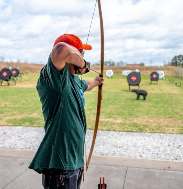 Did you know Osage Park has an archery range? 

That’s right, and its called The Quiver!  And on the first weekend of every month, we bring out the 3D targets.

With weather like this, it’s the perfect excuse to step outside and try something new.