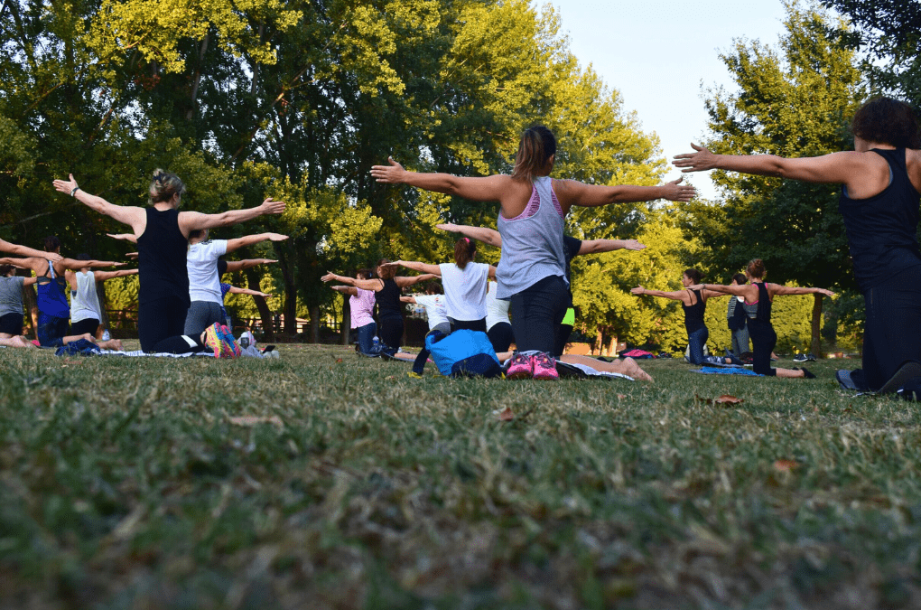 Yoga in the Garden