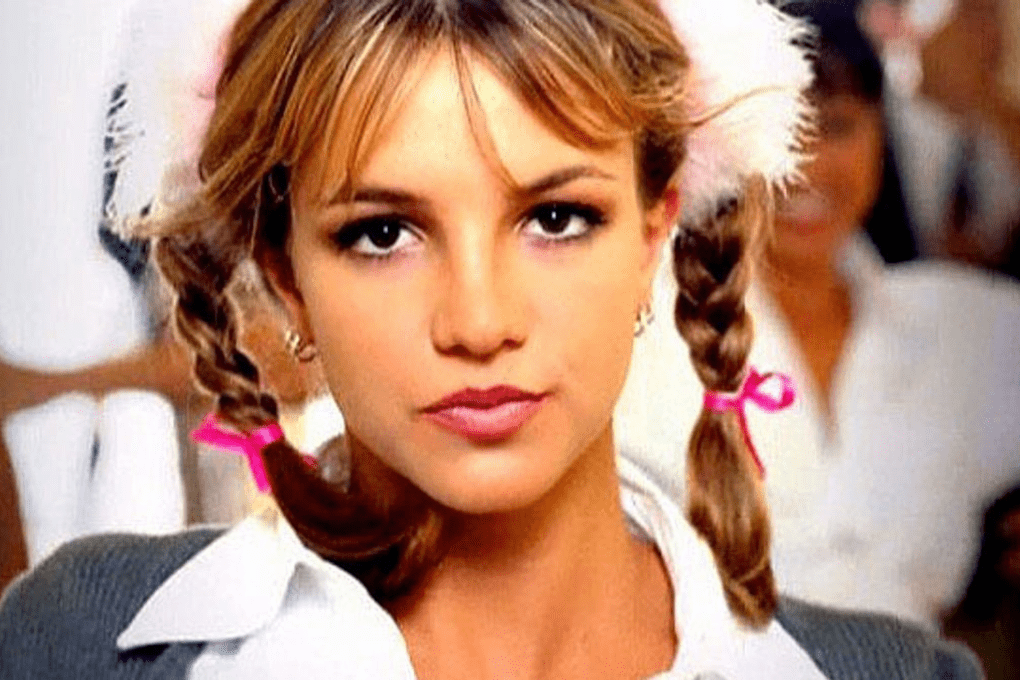 Britney Spears 90s pop star outfit inspiration for Halloween trail running costume