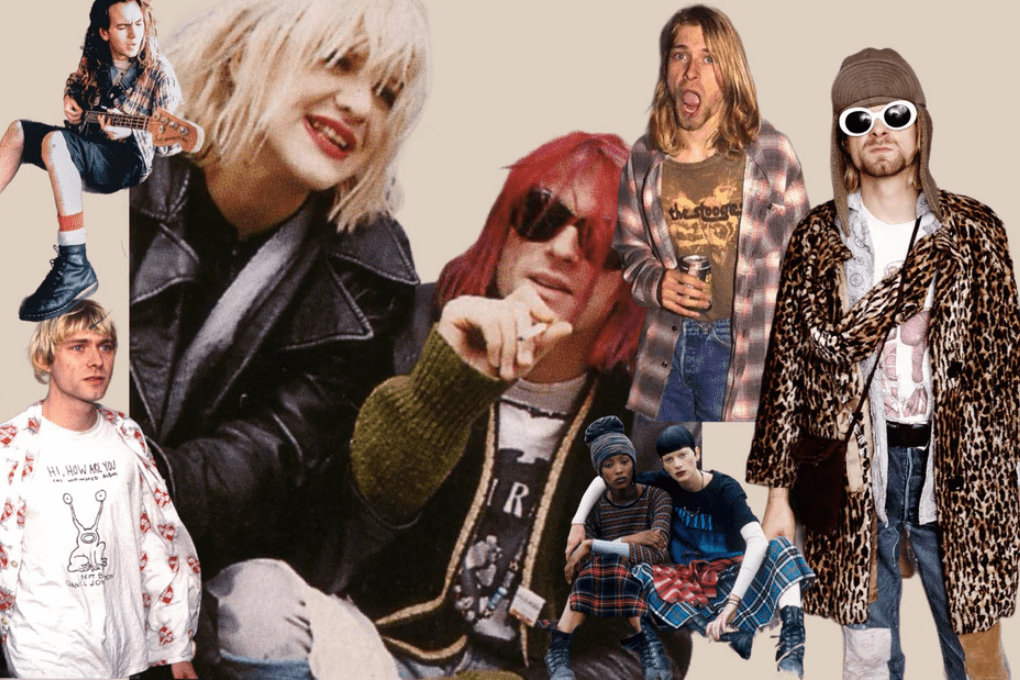 90s grunge fashion outfit inspiration for Halloween trail running costume ideas