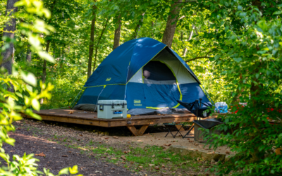 Spring Camping in Bentonville Arkansas: Book Early at Coler Mountain Bike Preserve