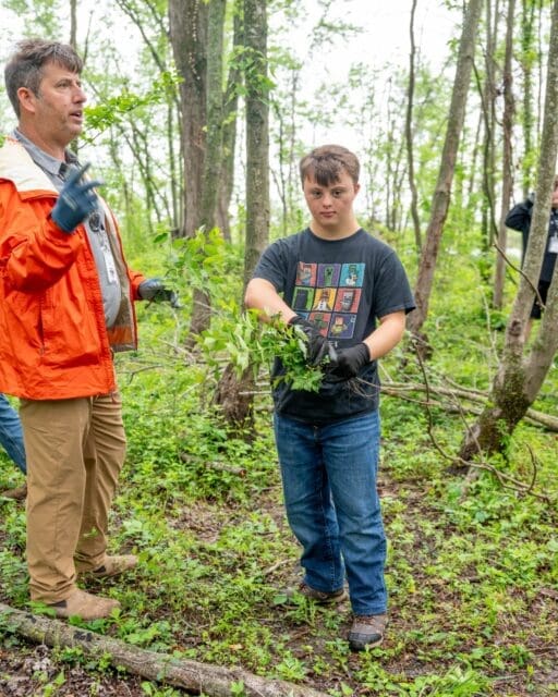 Yesterday, volunteers from BHS joined us at Osage Park to help remove invasive plants from our forested wetland.

Thanks for putting in the work and helping protect this space!