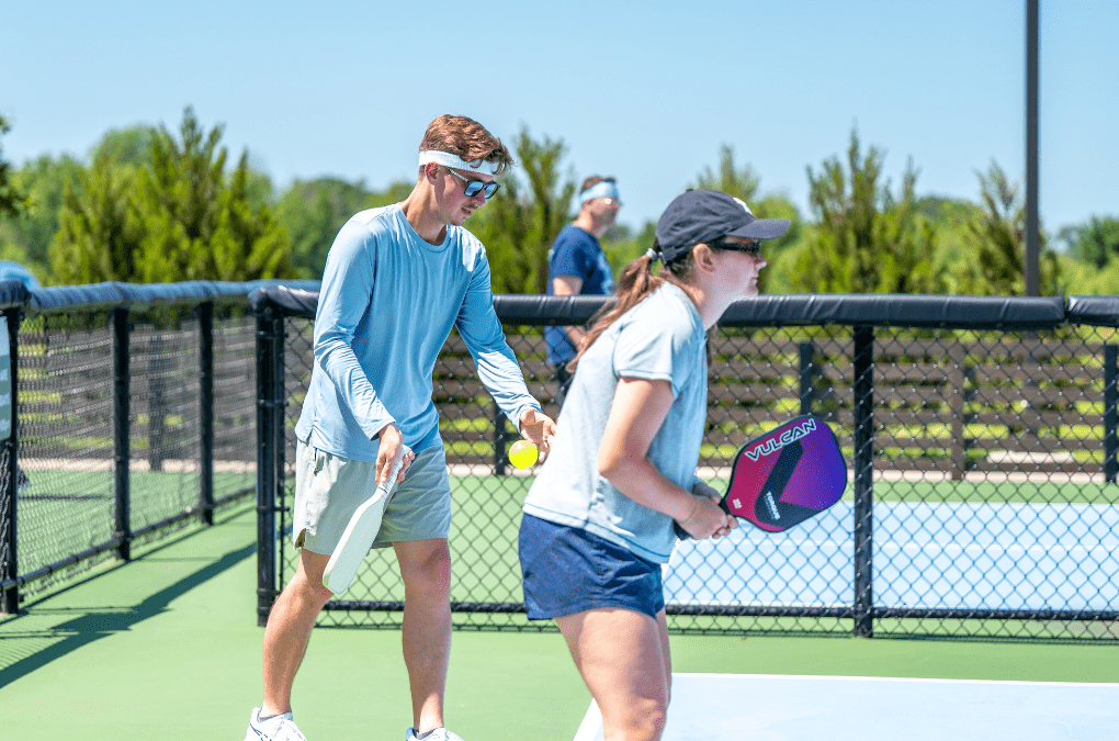 Pickleball at Osage Park in Bentonville, Arkansas
