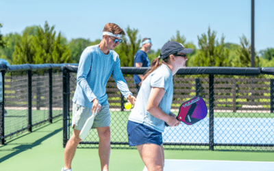 Pickleball at Osage Park in Bentonville, Arkansas