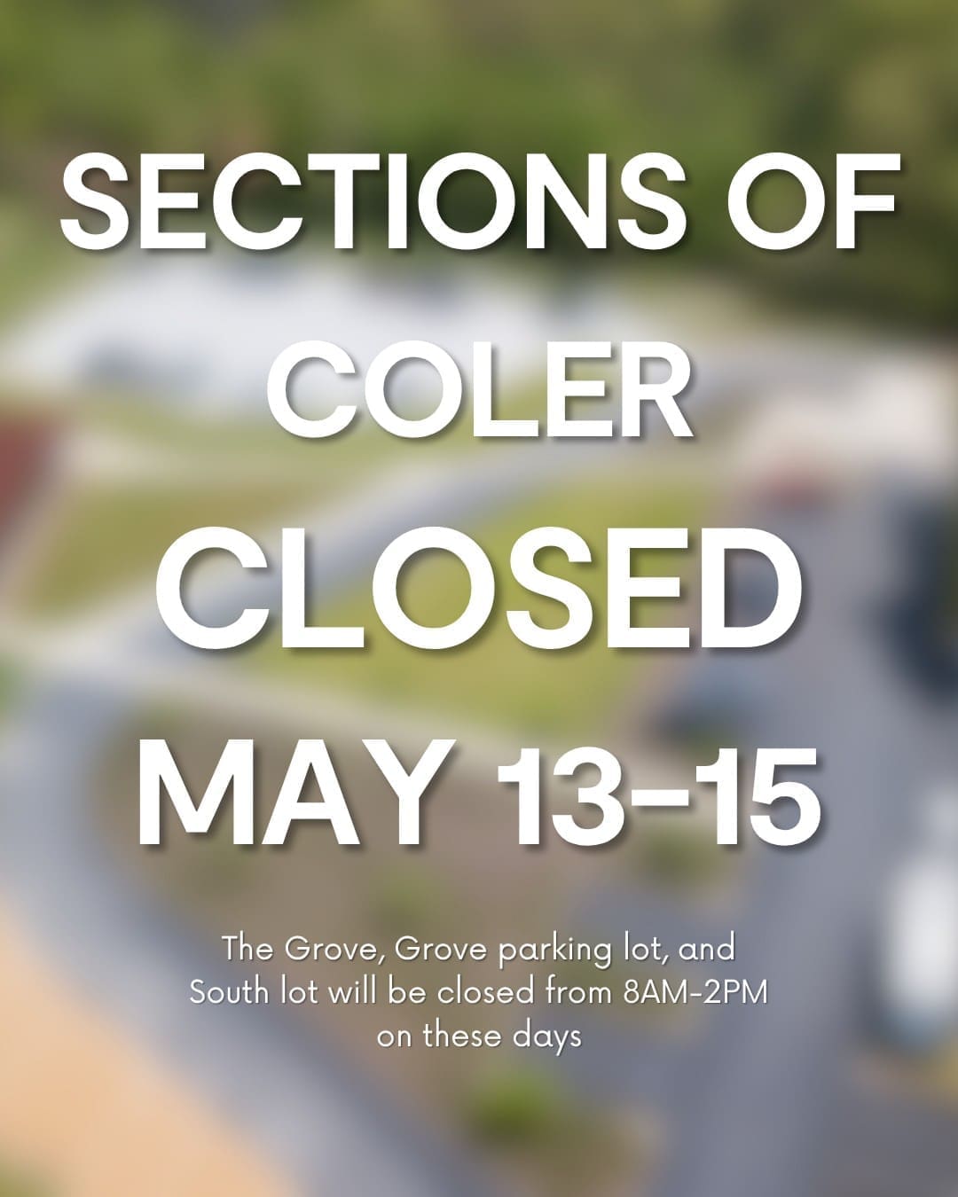 Heads up! Parts of Coler Mountain Bike Preserve will be closed Wednesday, May 13 through Friday, May 15 from 8 AM to 2 PM each day due to a private event taking place on-site.
If you arrive at the affected parking lots during those hours, staff will turn you away. Thank you for your understanding and helping us keep the event area safe and organized!